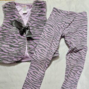 Gymboree Fashion Star VGUC size 5-6 vest, size 6 Pants Used set. Mixed Z33
